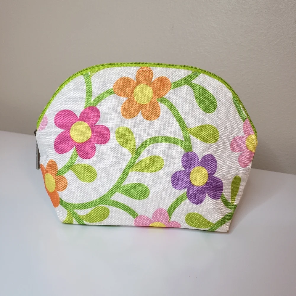 Clinique Floral Cosmetic Bag